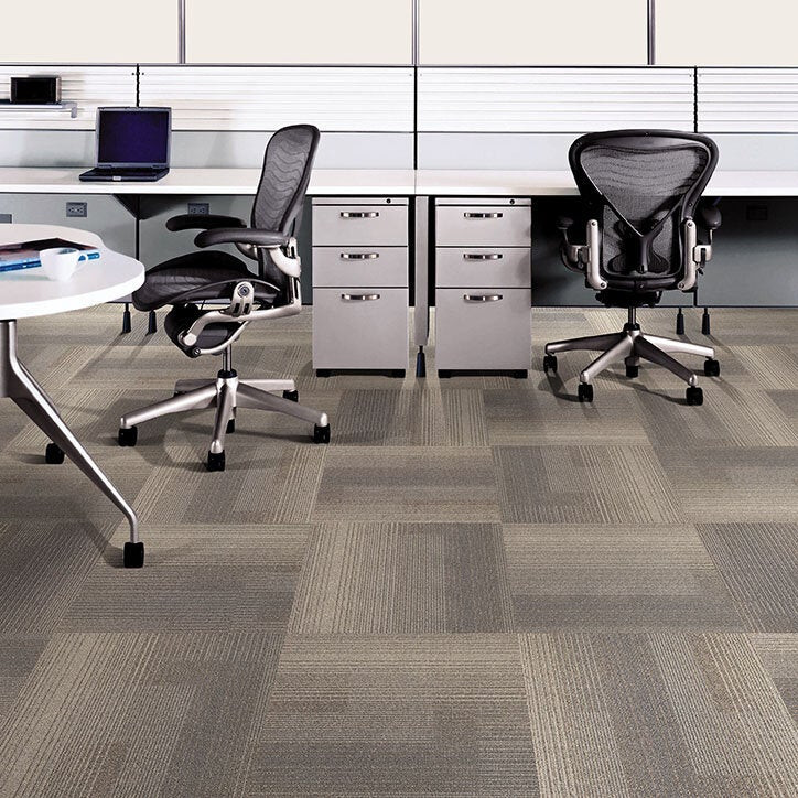 TAS Flooring Development Collection: Camel 18 oz Polypropylene 19.7" x 19.7" Commercial Carpet Tile