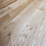 White Oak Wire Brushed 5"x 3/4" Solid Hardwood
