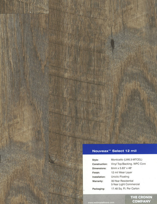 Cronin Nouveax Monticello