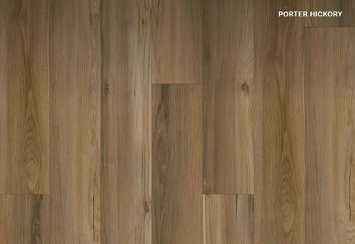 TAS Flooring Acclaim Collection: Porter Hickory 7.25" x 48" Luxury Vinyl Flooring