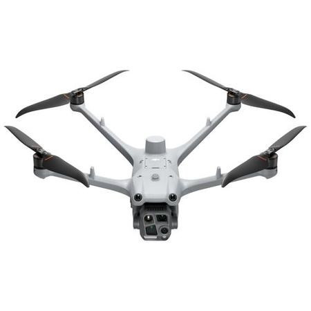 Front view of DJI Matrice 4D series drone highlighting its sleek, lightweight enterprise-grade airframe and multi-camera imaging system.