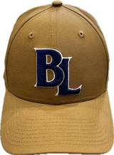 New Era Wheat with Navy BL Logo 9FORTY Cap