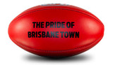 Brisbane Lions Leather Ball