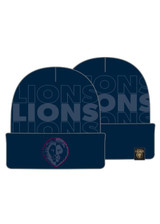 Merino Wool Navy Two Tone Beanie