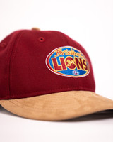 Maroon & Suede Retro 9FIFTY Cap