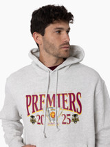 2025 AFL Premiers Hoodie - White Marle