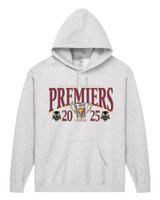2025 AFL Premiers Hoodie - White Marle