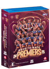 2024/2025 AFL Premiers Back-to-Back Blu-Ray Set