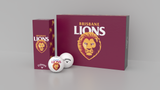 Brisbane Lions Callaway Golf Ball 3pk