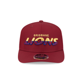 Lions Split Script Maroon