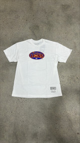 M&N 30 Year Lions Logo Tee - White