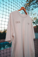 CR16 Oversized Heavy Weight Tee - Cream