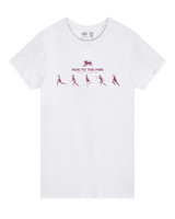 2026 AFL Grand Finalist Tee - RUN TO THE FIRE - Womens