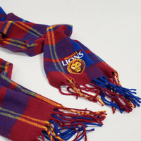 Brisbane Lions Tartan Scarf
