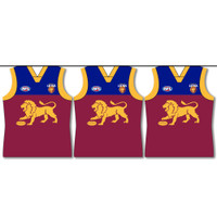 Brisbane Lions Guernsey Party Bunting