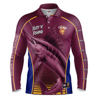 Brisbane Footy and Fishing Shirt