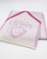 Merino Wool Cream Two Tone Scarf