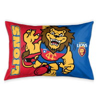 Retro Mascot Pillow Case
