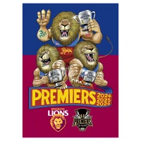 2026 AFL Premiers Mark Knight Sticker