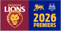 2026 AFL Premiers Woven Flag Pole Flag