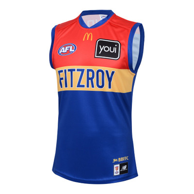 2025 AFL Training Guernsey - Fitzroy - Lions Shop - Brisbane Lions