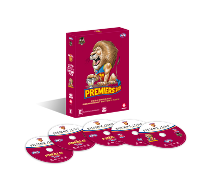 2024 AFL Premiers Victory Pack DVDs