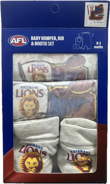 Lions Baby Footy Fan Gift Set