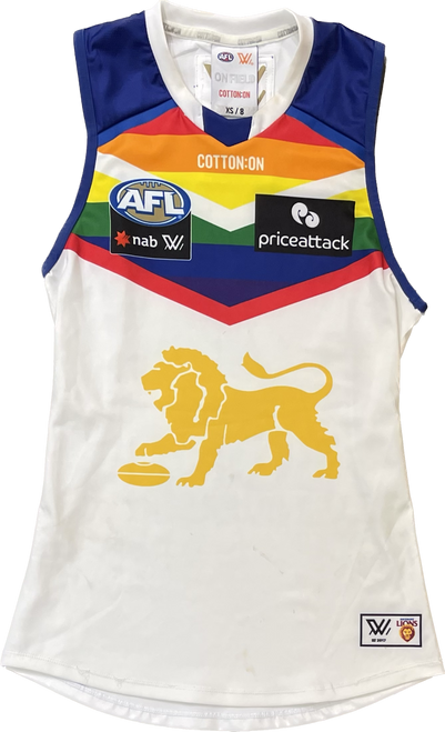 S6 AFLW Pride Guernsey - Player Issue - Signed