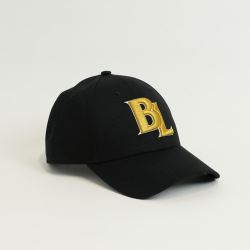 New Era Black with Gold BL Logo 9FORTY Cap