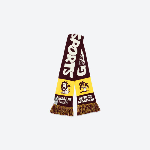 Alfred x Brisbane Lions Scarf