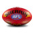 Sherrin 2023 SDNR Split Leather Indigenous Football - Size 5