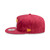 New Era Maroon Corduroy Golfer Cap with Retro Bears Mascot