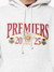 2025 AFL Premiers Hoodie - White Marle