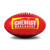 Sherrin Football - Replica Leather - AFLW Size 4 - Red