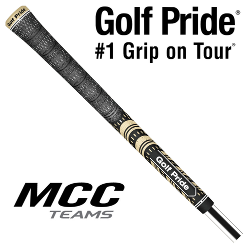 Golf Pride MCC Teams Midsize Grip - Black/Gold
