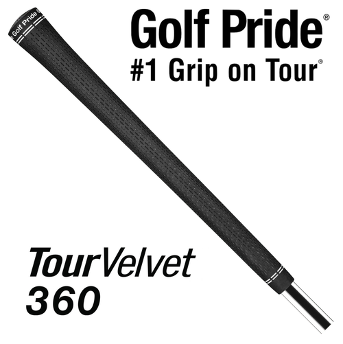 Golf Pride Tour Velvet 360 Standard Grip - Black