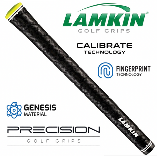 Lamkin Sonar Plus Wrap Calibrate Standard Grip – Black/Lime