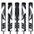 SuperStroke Zenergy Tour 5.0 Putter Grip - Black/White