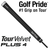 Golf Pride Tour Velvet Plus4 Midsize Grip - Black