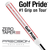 Golf Pride Zero Taper Putter Grip - Red/White
