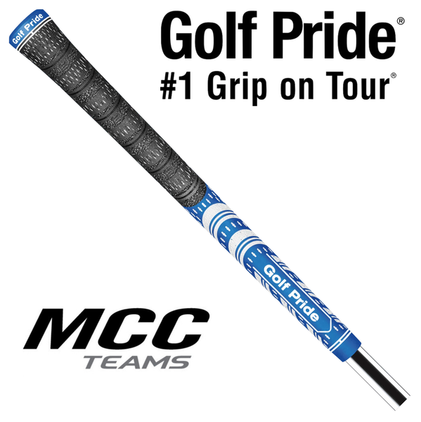Golf Pride MCC Teams Midsize Grip - Blue/White