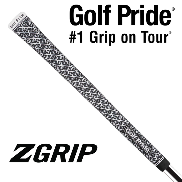 Golf Pride Z-Grip Cord Standard Grip - Black/White