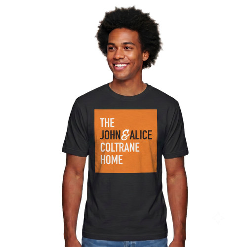 "Coltrane Home" Men's / Unisex Classic Fit Black T-Shirt, Choose Your Size