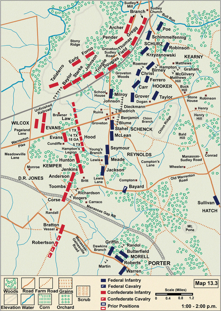 The Maps Of Second Bull Run An Atlas Of The Second Bull Run Manassas 