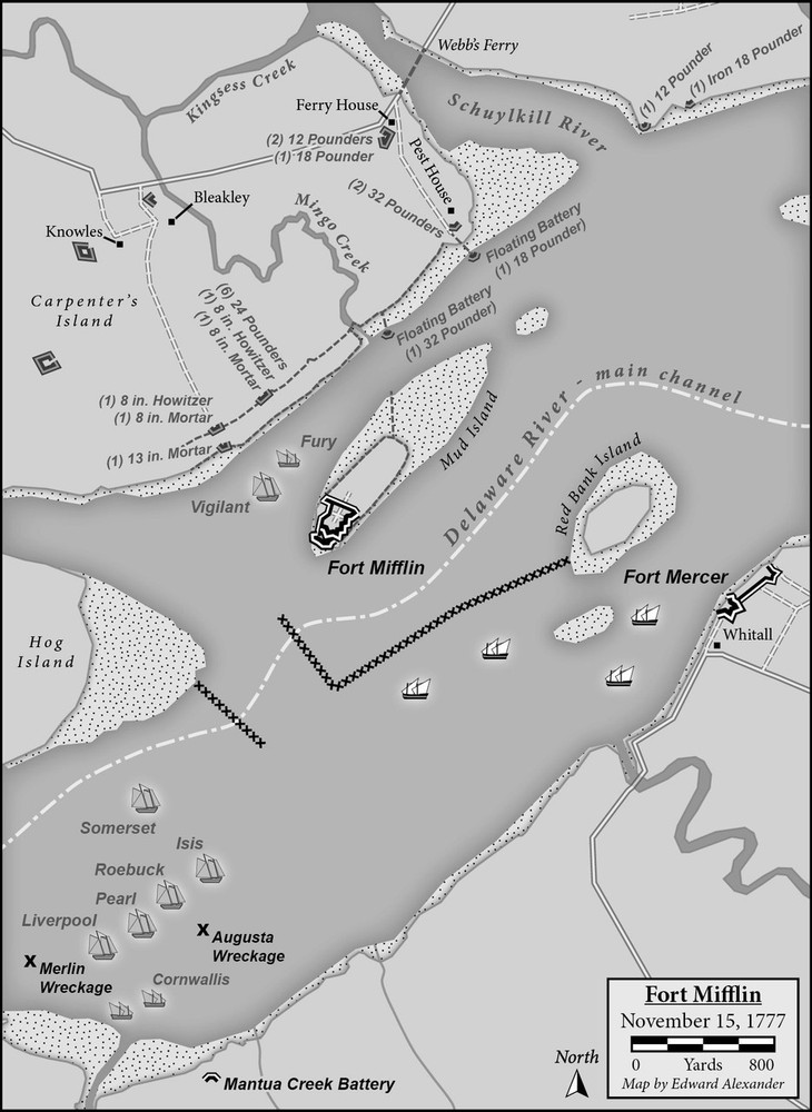 Fighting for Philadelphia: Forts Mercer and Mifflin, the Battle of Whitemarsh, and the Road to Valley Forge, October 5-December 19, 1777
