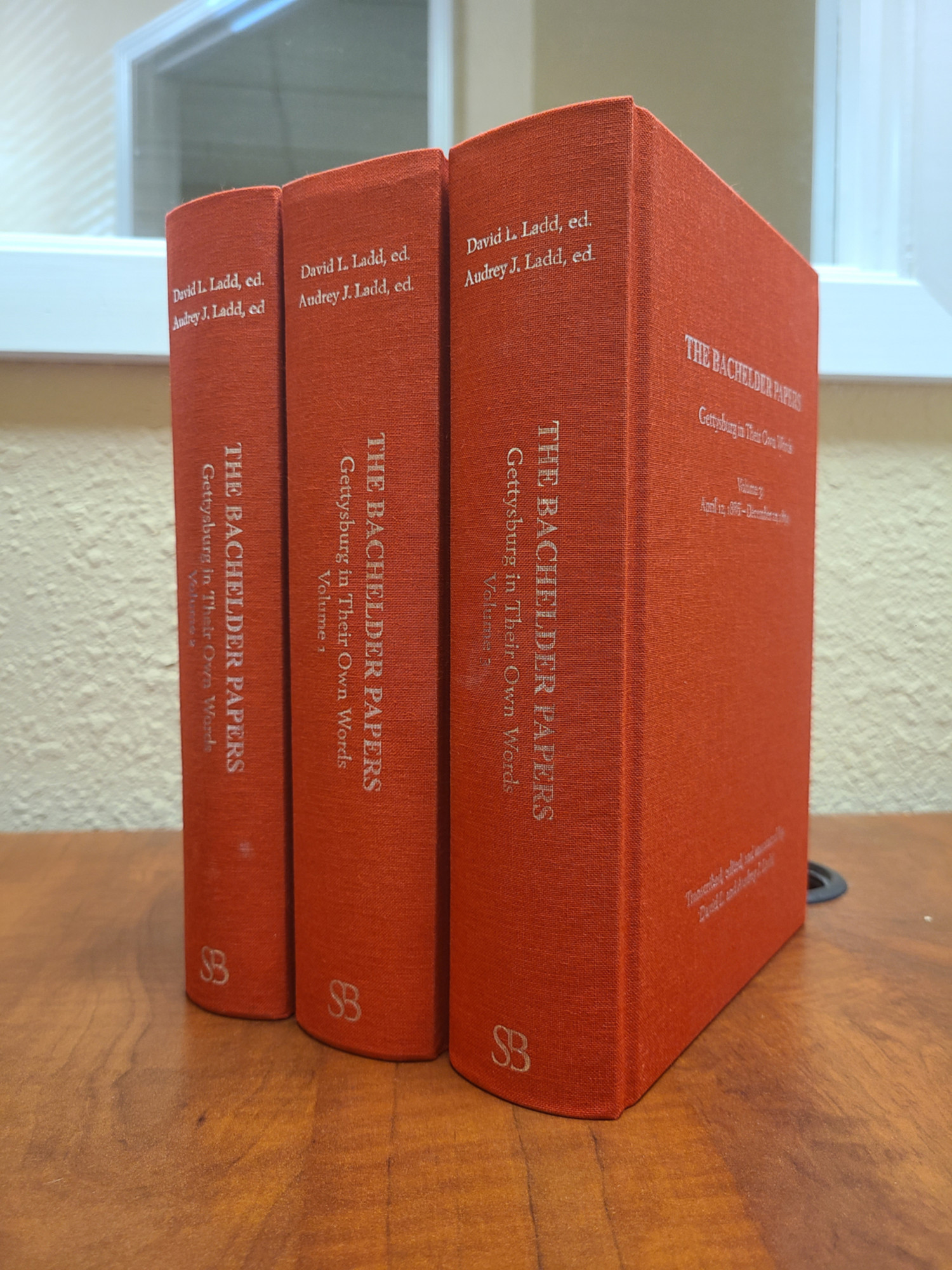 The Bachelder Papers: Gettysburg in Their Own Words (3 vols.) Red & Silver  Edition