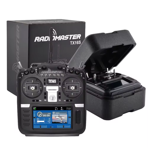 RadioMaster TX16S MKII Multi-Protocol EdgeTX OpenTX V4.0 Hall Gimbal 2.4G 16CH ELRS 4 in 1 Transmitter Remote Control FPV Drone
