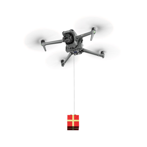 Airdrop System 12KM for DJI Air 3S Drone Accessories Thrower Payload Dropper Transport Device for DJI Mini 4 Pro Accessory