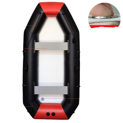 PVC Inflatable  Boat River Fishing Kayak Lure Dinghy Rowing Boat Fishing Vessel