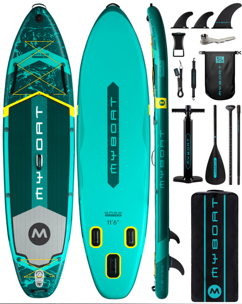 MYBOAT Free Shipping EU Warehouse sup Board 430LBS Inflatable Stand up Paddle Board with Paddle Board Accessories